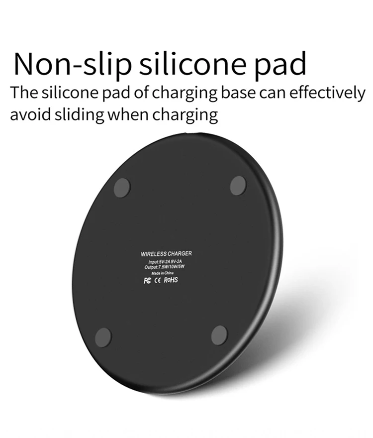 Wireless Quick Charging Pad for Mobile Phone